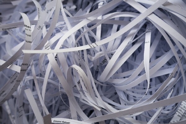 How Many People Actually Shred Every Document?